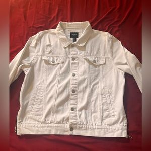 White Denim jacket